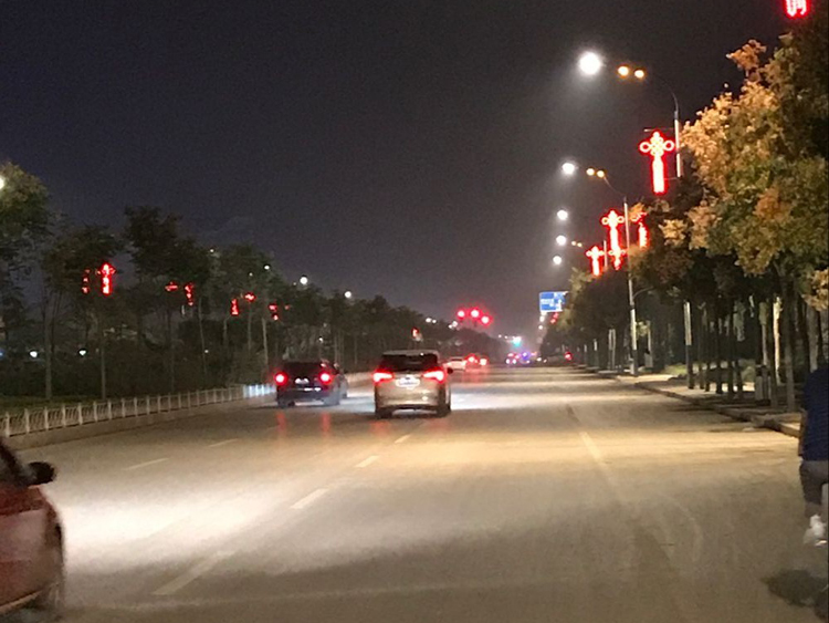 菏澤市鄆城縣水滸路、金河路照明改造